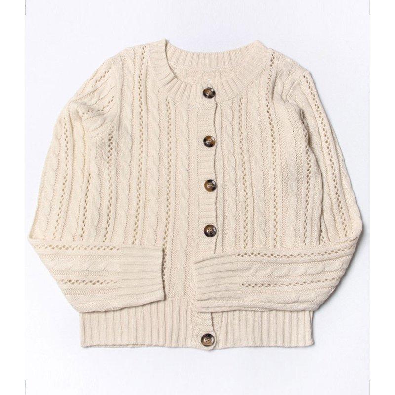 Cardigans Sweaters For Women Fall Fashion Cable Knit Sweater Crew Neck Button Down Winter Chunky Sweaters Short Sweater Outerwear Coats Alsol Lamesa