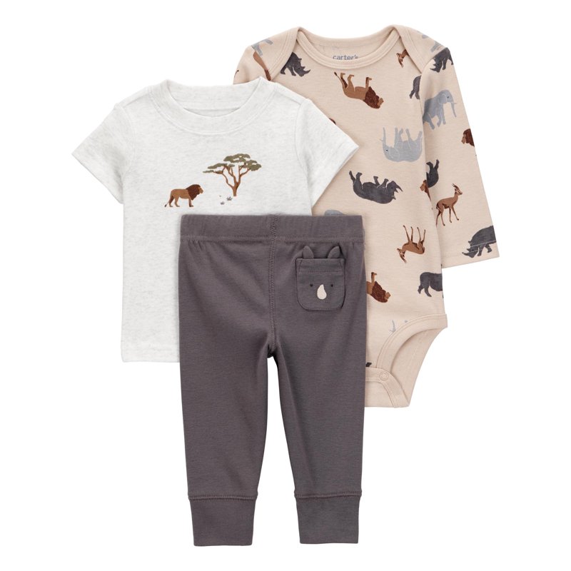 Carter's Child of Mine Baby and Toddler Boy Outfit Set 3-Piece Sizes 0/3-24 Months