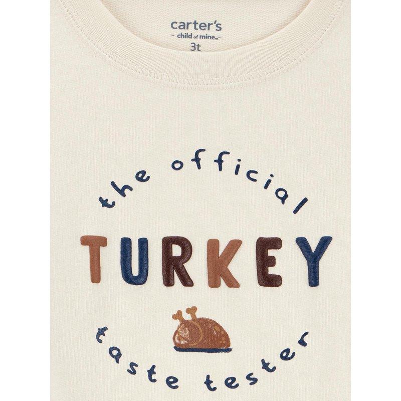 Carter's Child Of Mine Baby And Toddler Boy Thanksgiving Outfit Set 2-Piece Sizes 0/3M-5T