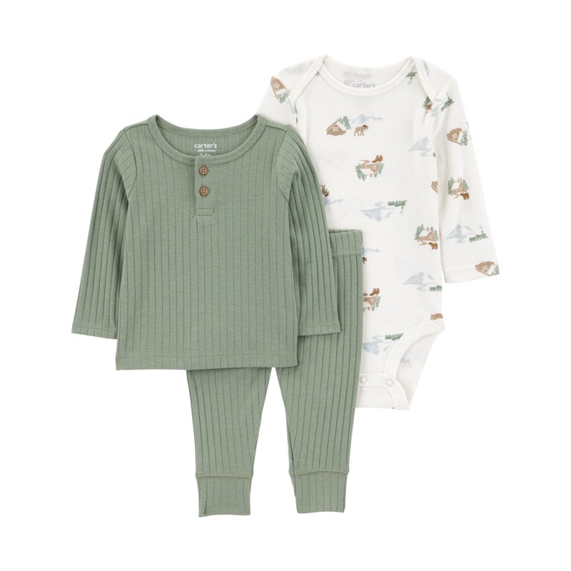 Carter's Child of Mine Baby and Toddler Outfit Set 3-Piece Sizes 0/3-24 Months