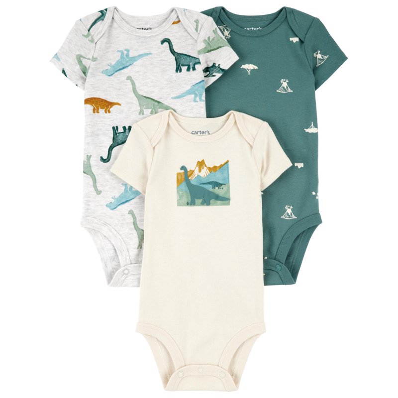 Carter's Child of Mine Baby Boy Bodysuit 3-Pack Sizes Preemie-18 Months