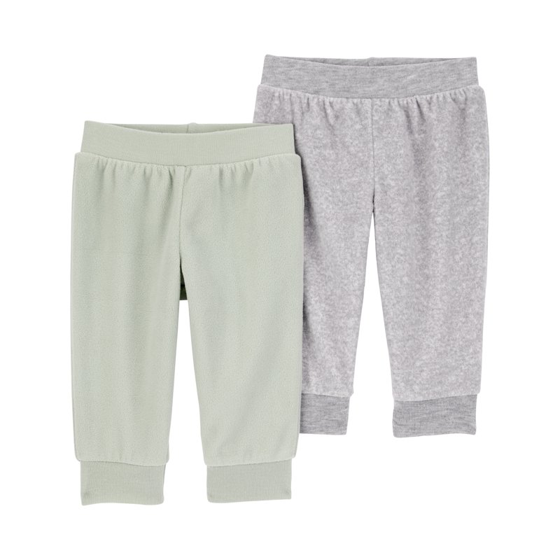 Carter's Child of Mine Baby Fleece Pants 2-Pack Sizes Preemie-18 Months