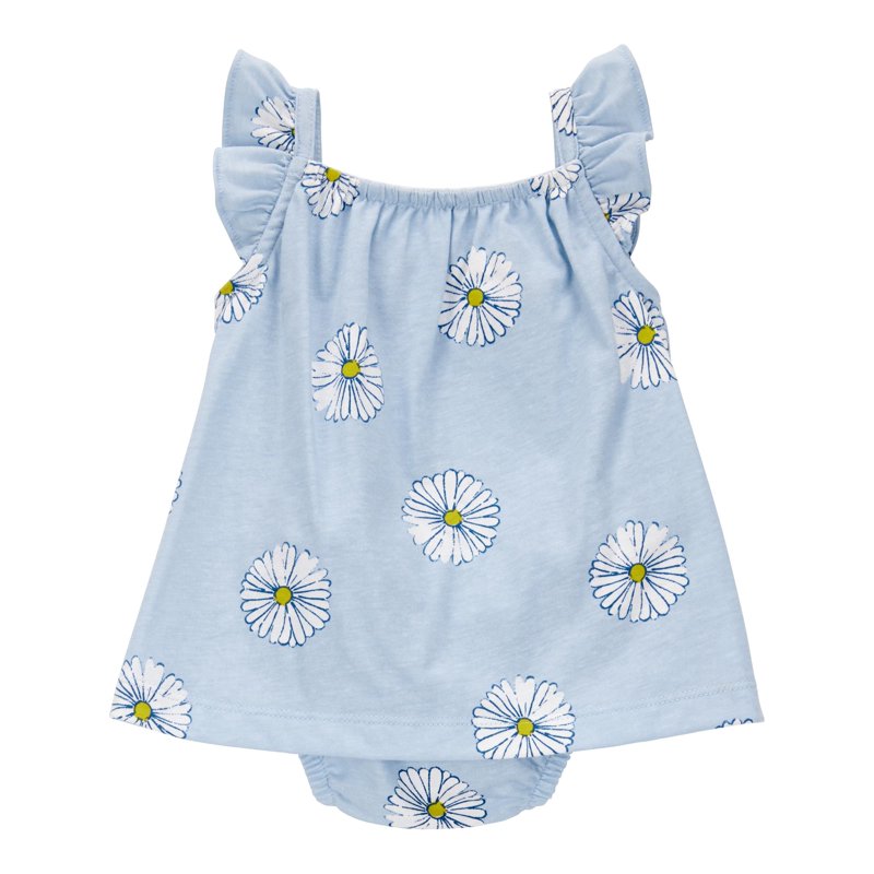 Carter's Child Of Mine Baby Girl Dress One-Piece Sizes 0/3-24 Months