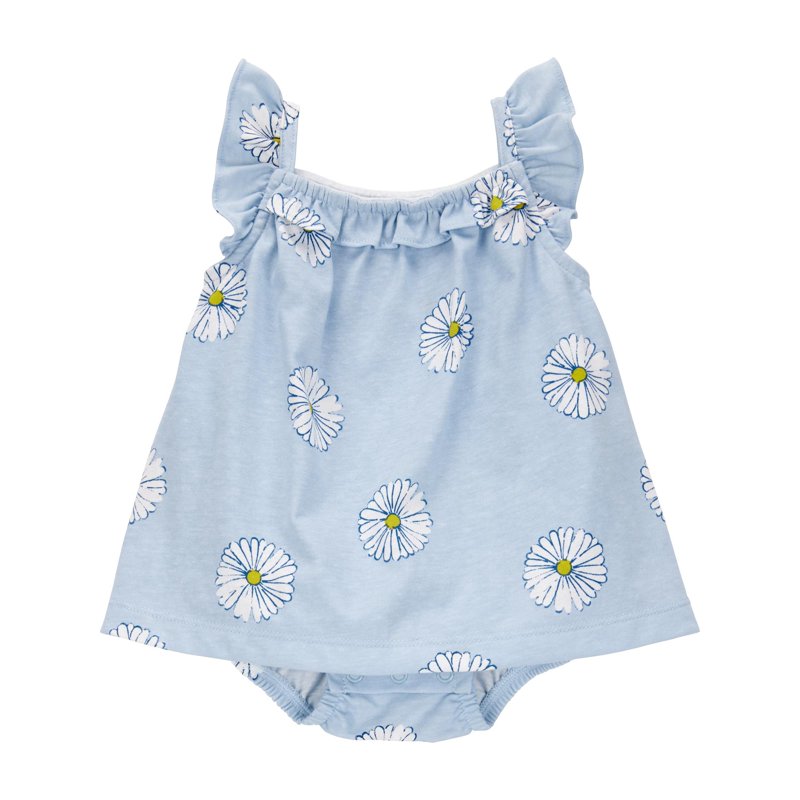 Carter's Child of Mine Baby Girl Dress One-Piece Sizes 0/3-24 Months