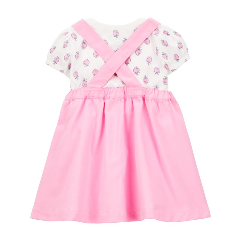 Carter's Child Of Mine Baby Girl Dress Set 2-Piece Sizes 0/3-24 Months