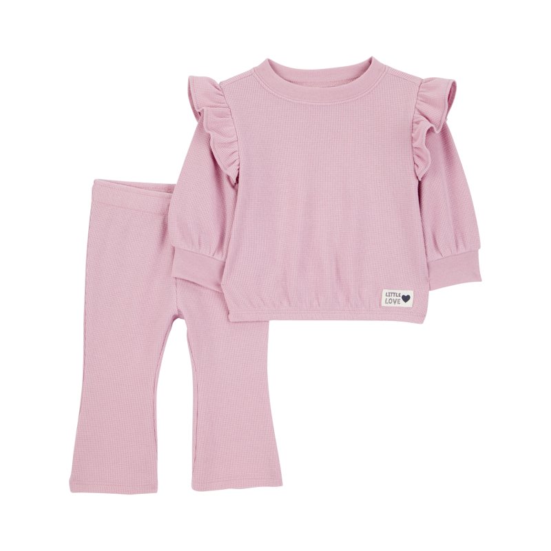 Carter's Child of Mine Baby Girl Outfit Set 2-Piece Sizes 0/3-24 Months