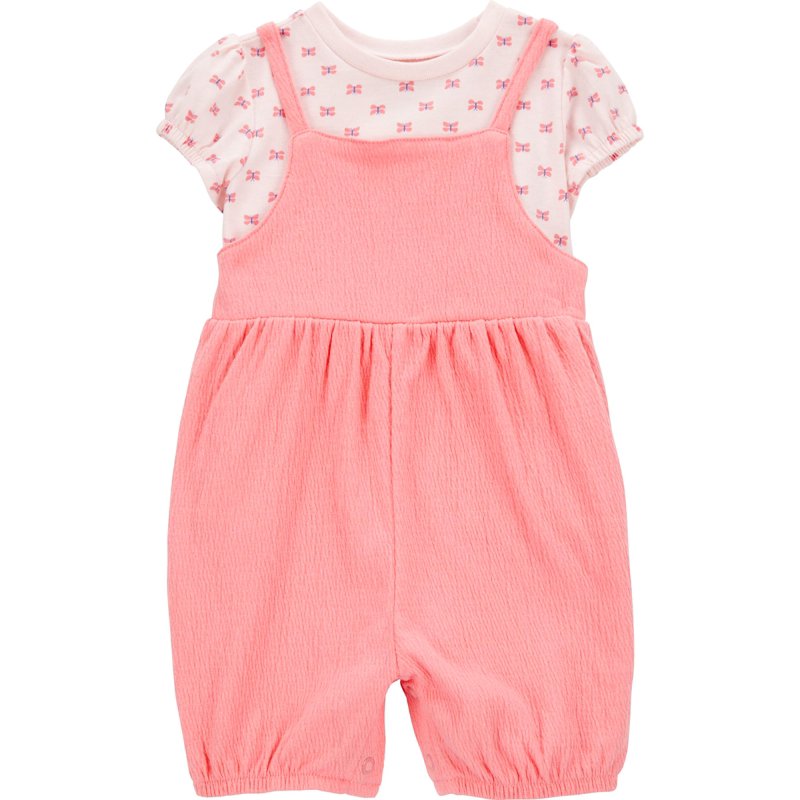 Carter's Child of Mine Baby Girl Romper 2-Piece Sizes 0/3-24 Months