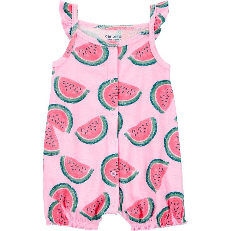 Carter's Child of Mine Baby Girl Romper One-Piece Sizes 0-3/24 Months