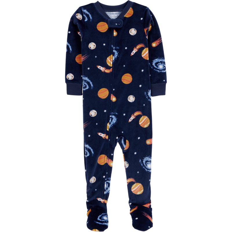 Carter's Child of Mine Toddler Cozy Pajama Sleeper One-Piece Sizes 12M-5T