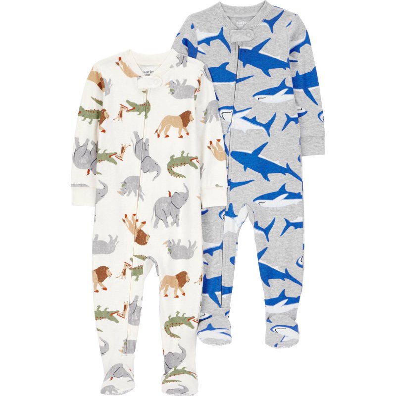 Carter's Child of Mine Toddler Pajama 2-Pack One-Piece Sizes 12M-5T