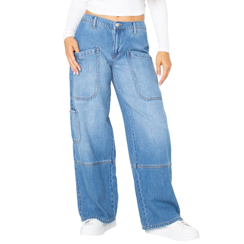 Celebrity Pink Women's And Women's Plus Wide Leg Gardener Jeans Sizes XS-4X