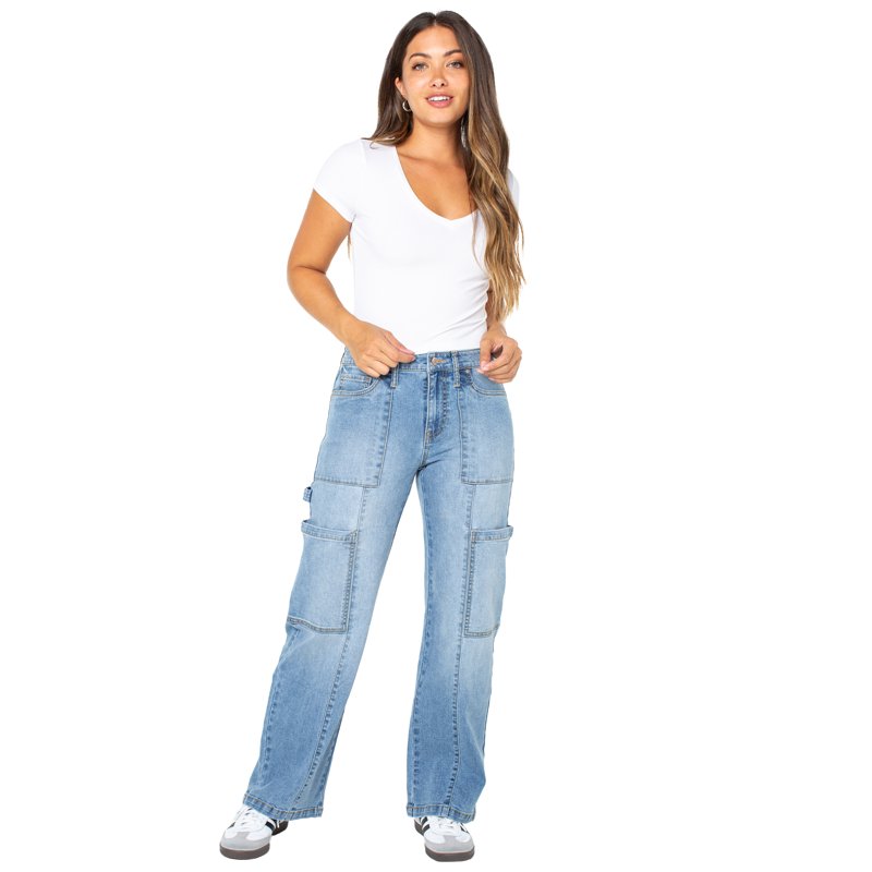 Celebrity Pink Women's Juniors Cargo Jean