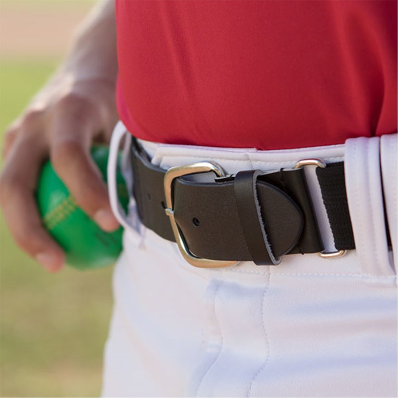 Champion Sports Baseball/Softball Uniform Belt - Comfort Stretch Fit Uniform Belt - Durable Syntex Tab - Youth: 18"-32" - Pink