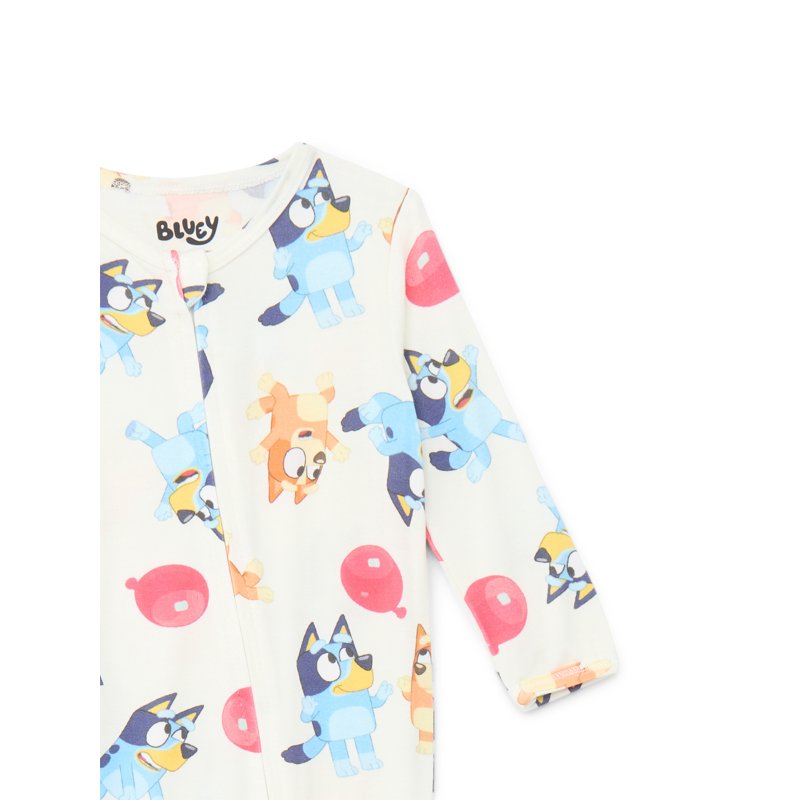 Character Baby Gender Neutral Two-Way Zip Front Sleep N Play Pajamas Sizes Newborn-6/9 Months