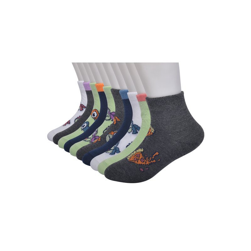 Character Toddler Ankle Socks 10-pack Sizes 12M- 5T