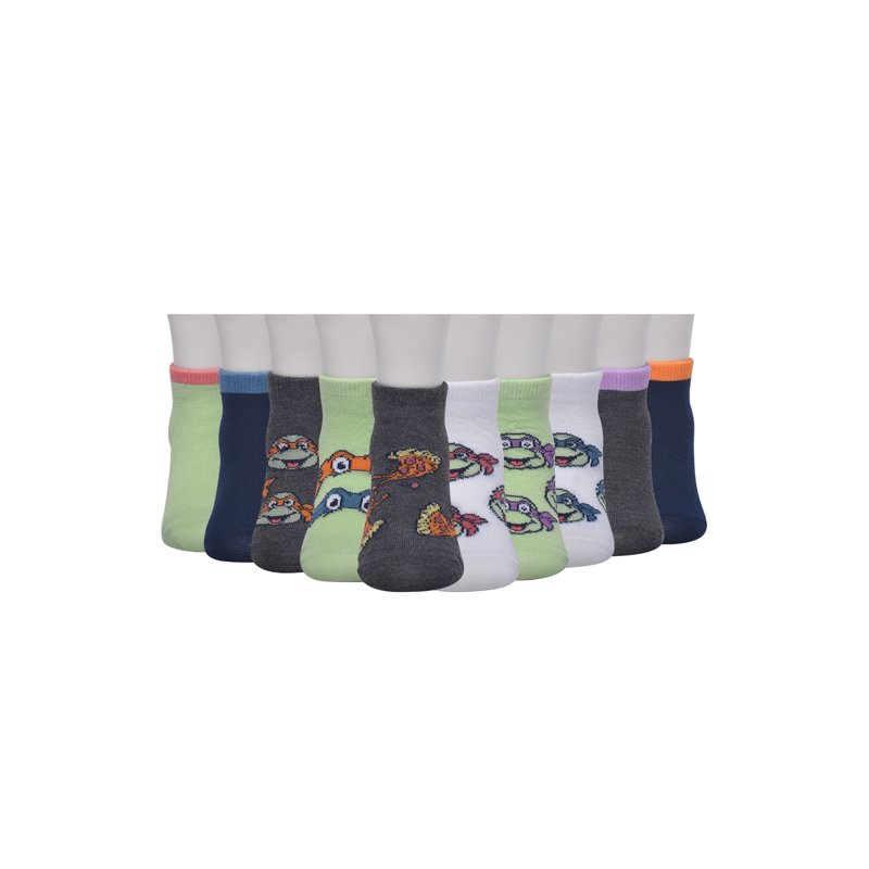 Character Toddler Ankle Socks 10-pack Sizes 12M- 5T