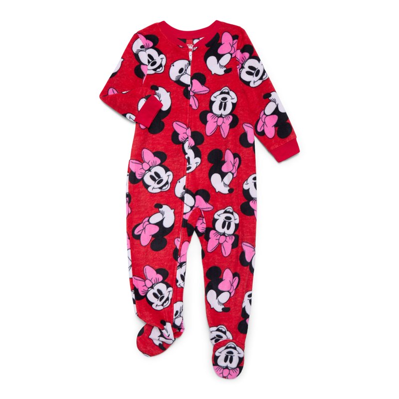 Character Toddler Long Sleeve One Piece Sleepwear Sizes 2T-5T