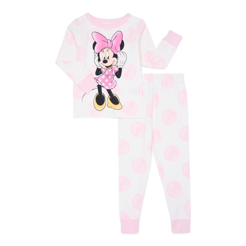 Character Toddler Long Sleeve Shirt and Pants Pajama Set 2-Piece Sizes 12M-5T
