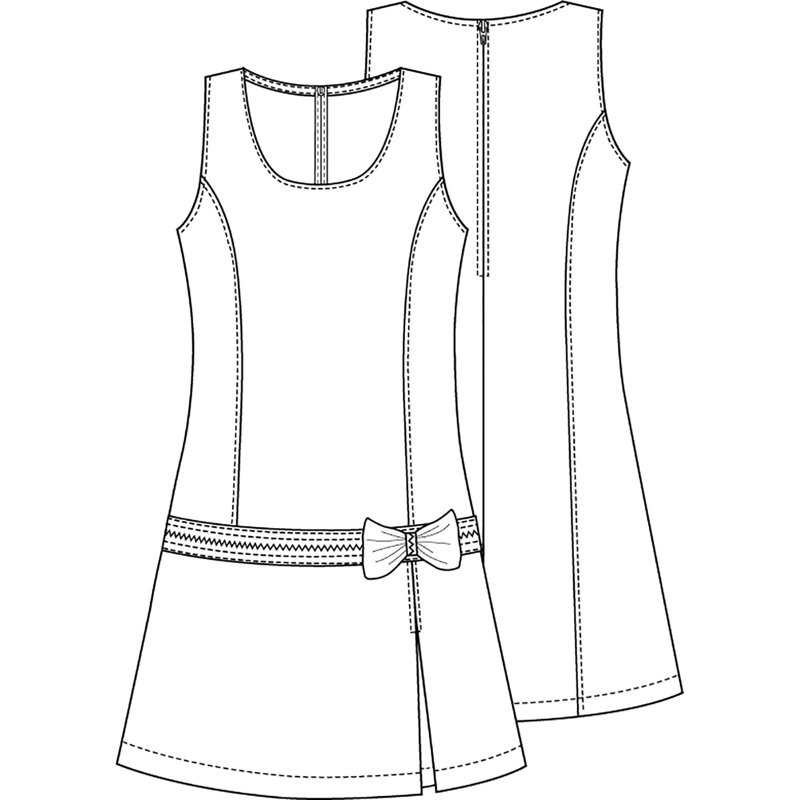 Classroom School Uniform Girls All Over Pleated Scooter