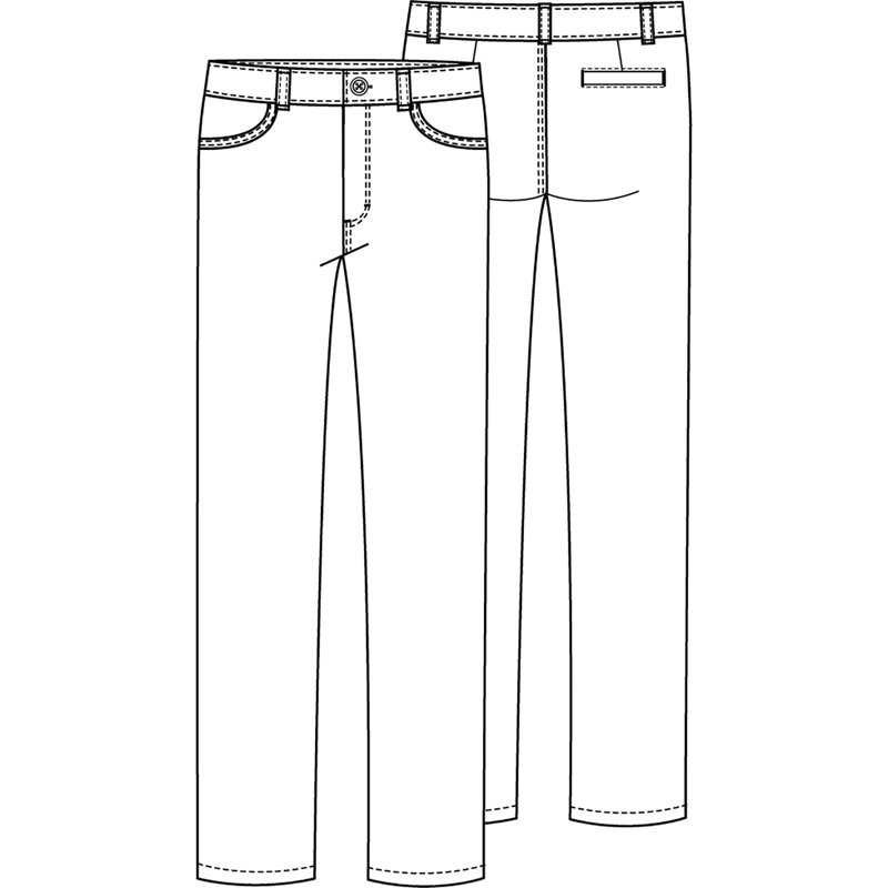 Classroom School Uniforms Big Kid Adjustable Stretch "Matchstick" Leg Pant 51282