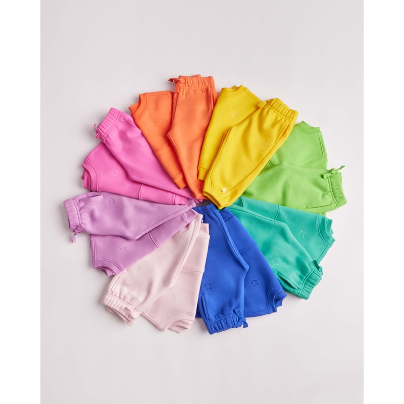 Color Mix By Garanimals Baby Butter Fleece Sweatshirt & Jogger Outfit Set Sizes 6-24 Months