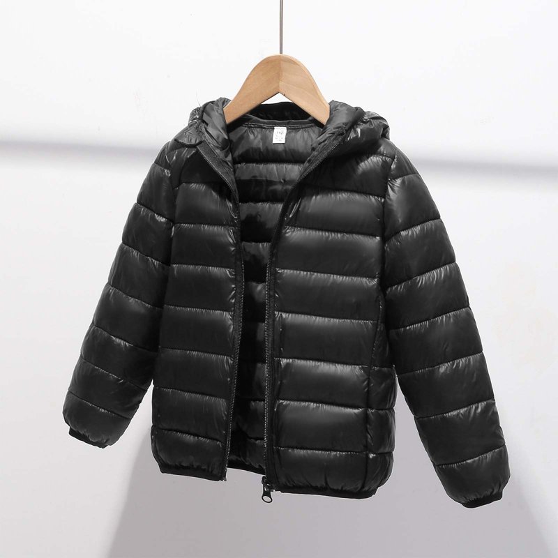 Darzheoy Kids Boy's Winter Coat Fleece Lined Waterproof Jacket Puffy Cotton Coat Thick Hooded Down Outdoor Coats
