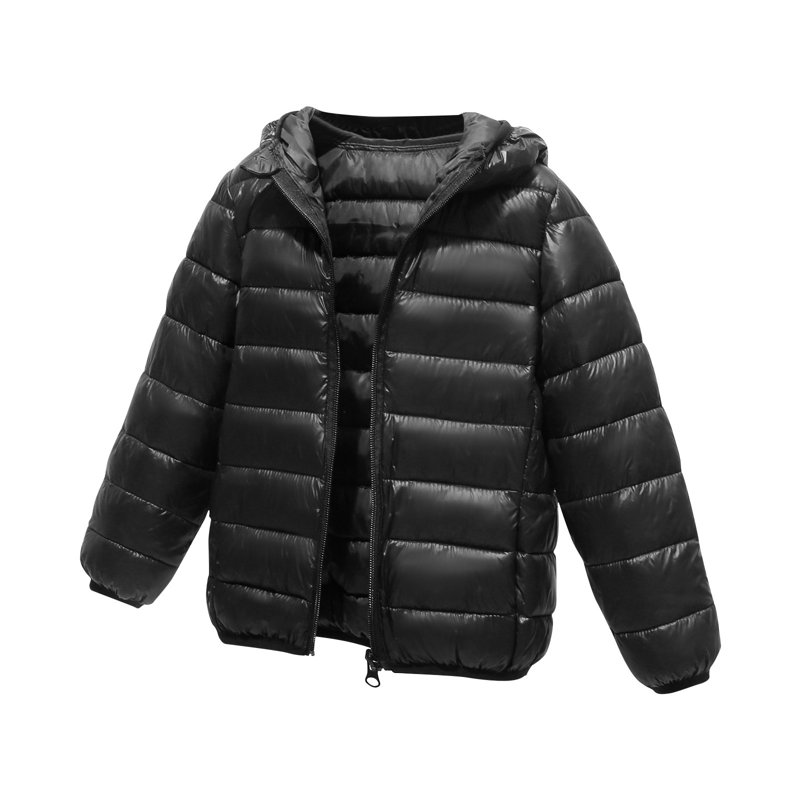 Darzheoy Kids Boy's Winter Coat Fleece Lined Waterproof Jacket Puffy Cotton Coat Thick Hooded Down Outdoor Coats