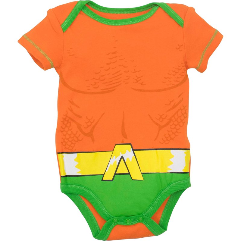 DC Comics Justice League Batman Superman The Flash Newborn Baby Boys 5 Pack Costume Bodysuits Newborn To Infant