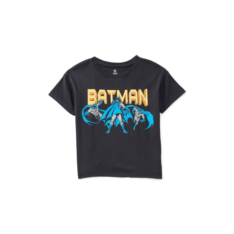 DC Comics Toddler Boys' Batman Graphic Tee With Short Sleeves Sizes 12M-5T