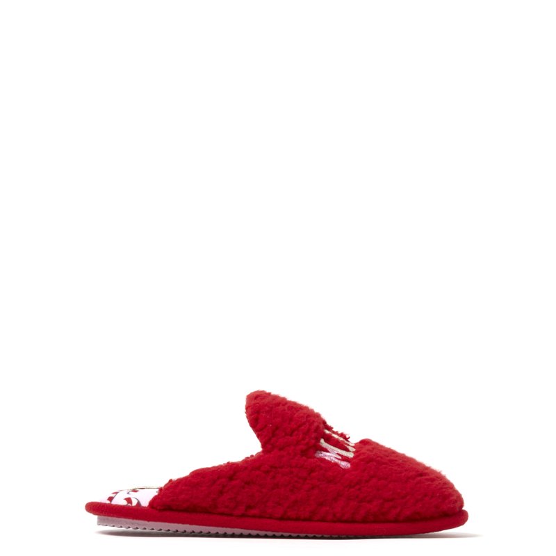 Dearfoams Cozy Comfort Women's Mama Claus Scuff Slippers
