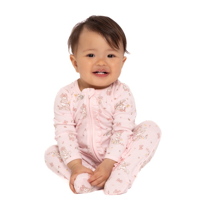 Disney Baby Wishes and Dreams Character Infant Baby Footed Sleep N Play Sizes Preemie-6/9 Months