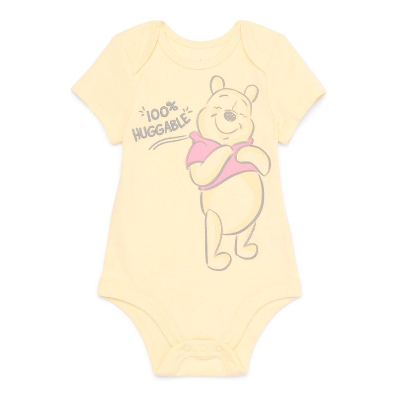 Disney Baby Wishes + Dreams Character Infant Baby Short Sleeve Bodysuits 3-Pack Sizes Newborn-12 Months