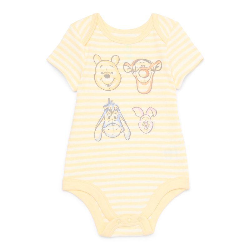 Disney Baby Wishes + Dreams Character Infant Baby Short Sleeve Bodysuits 3-Pack Sizes Newborn-12 Months