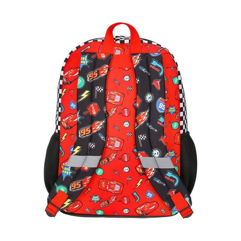 Disney Cars Lightning McQueen 17" Kids Backpack Red