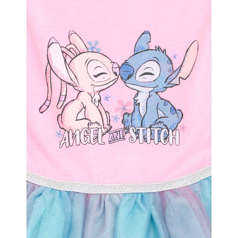 Disney Lilo & Stitch Angel Tulle Dress Little Kid To Big