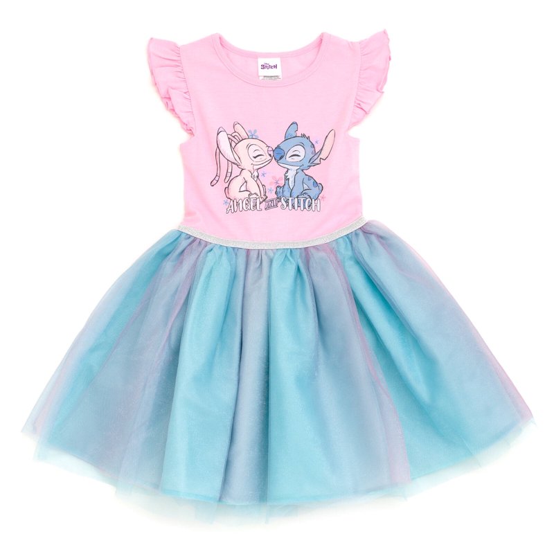 Disney Lilo & Stitch Angel Tulle Dress Little Kid to Big