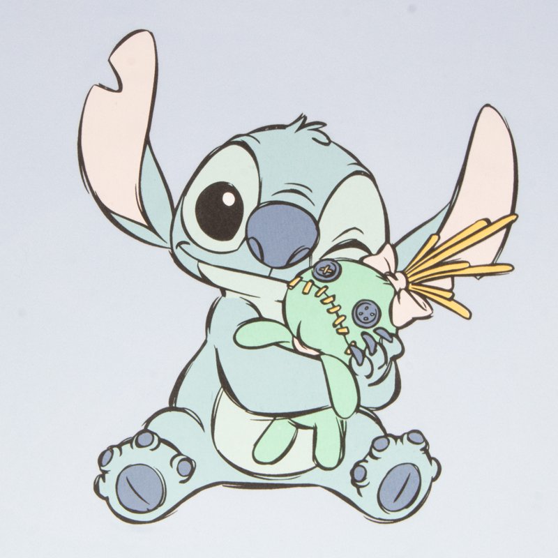 Disney Lilo & Stitch Girls Boxy Graphic T-Shirt And Short Set - Stitch And Scrump - Lightweight Summer Outfit For Kids (Sizes 7-14)