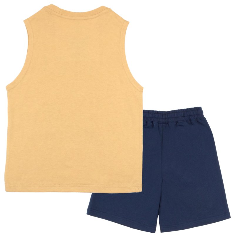 Disney Lion King Boys Sleeveless Shirt And Shorts Set 2-Piece Casual Outfit Shorts Set For Kids (Size 4-10)