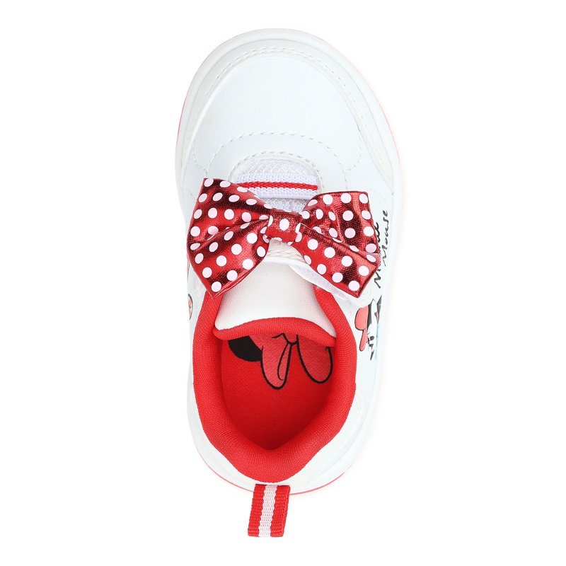 Disney Minnie Mouse Baby Girl Bow Sneaker