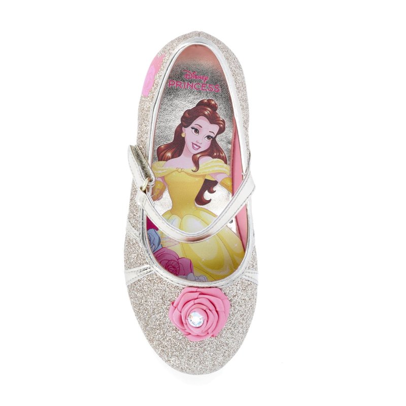 Disney's Princess Belle Toddler Girls Dress Up Ballet Shoes