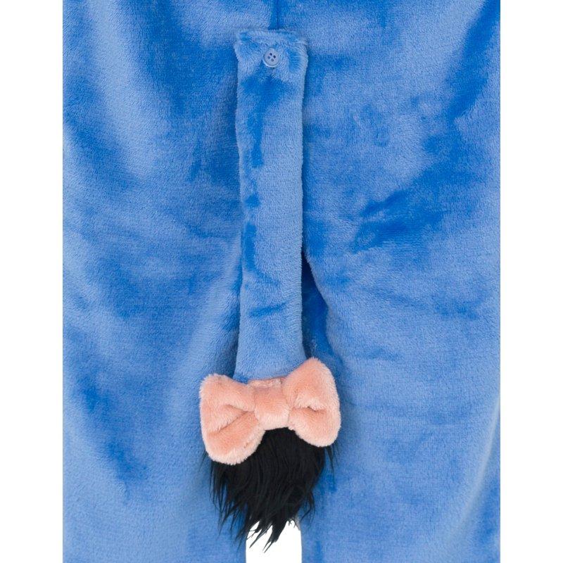 Disney Winnie The Pooh Eeyore Toddler Boys Zip Up Cosplay Coverall Tail Newborn To Big Kid