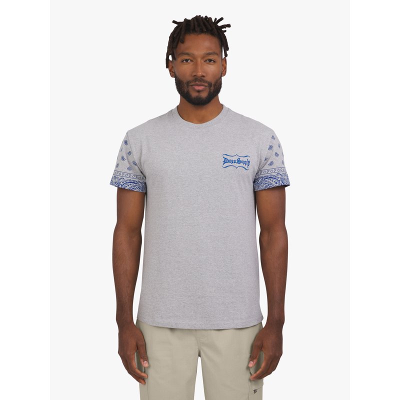 Dogg Supply by Snoop Dogg All Gender Varsity Print Crewneck Tee Shirt Sizes XS-5XL