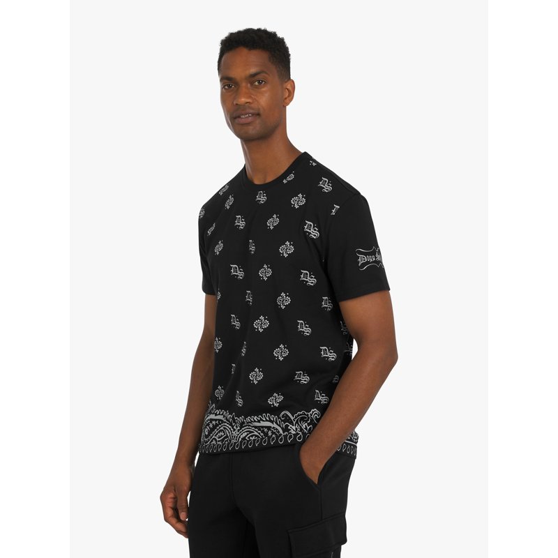 Dogg Supply By Snoop Dogg All-Gender Young Men's And Women's Bandana Crew Top Sizes XS - 3XL