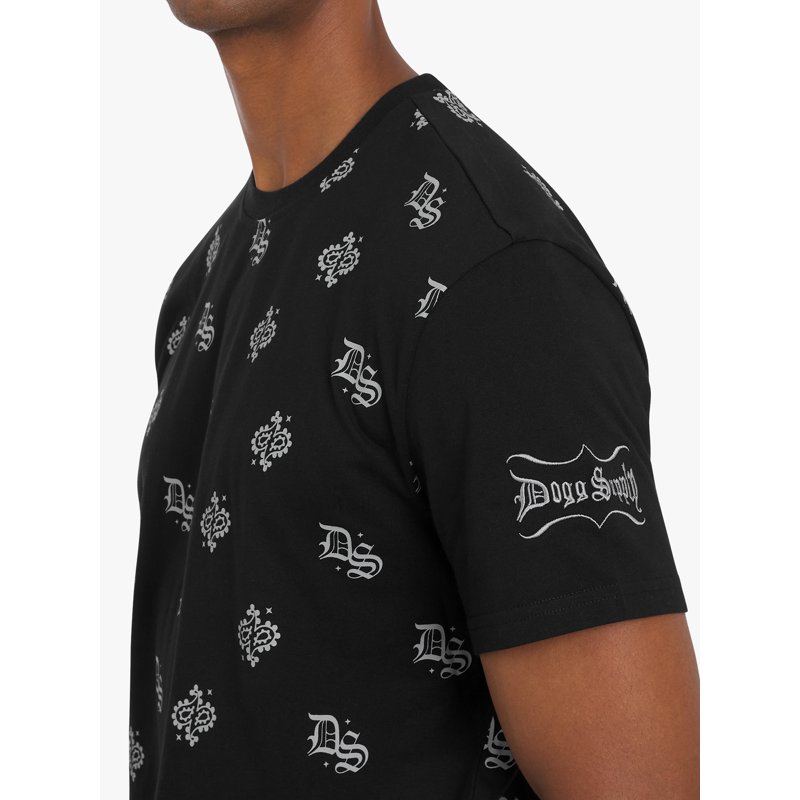 Dogg Supply By Snoop Dogg All-Gender Young Men's And Women's Bandana Crew Top Sizes XS - 3XL
