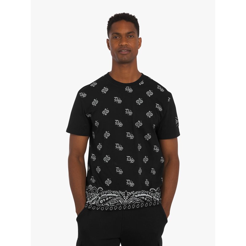 Dogg Supply by Snoop Dogg All-Gender Young Men's and Women's Bandana Crew Top Sizes XS - 3XL