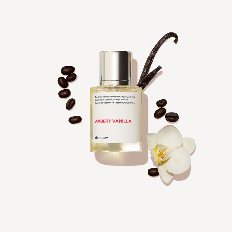 Dossier Ambery Vanilla Eau De Parfum Inspired By YSL's Black Opium Perfume For Women 1.7 Oz
