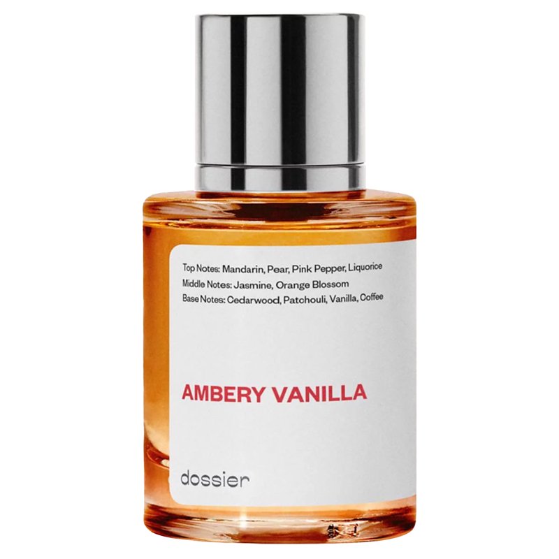 Dossier Ambery Vanilla Eau De Parfum Inspired by YSL's Black Opium Perfume for Women 1.7 oz
