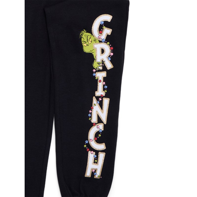 Dr Seuss The Grinch Girls Graphic Sweatshirt And Joggers Set 2 Piece Sizes 4-18