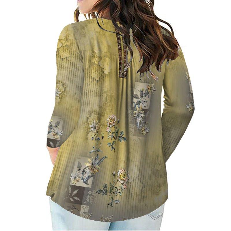 Dyegold Bohemian Clothes For Women Teen Girls Fall Blouse Women's Plus Size Tops Western Ladies ​Dressy Casual Tops ​Bohemian Tops For Women ​Your Orders