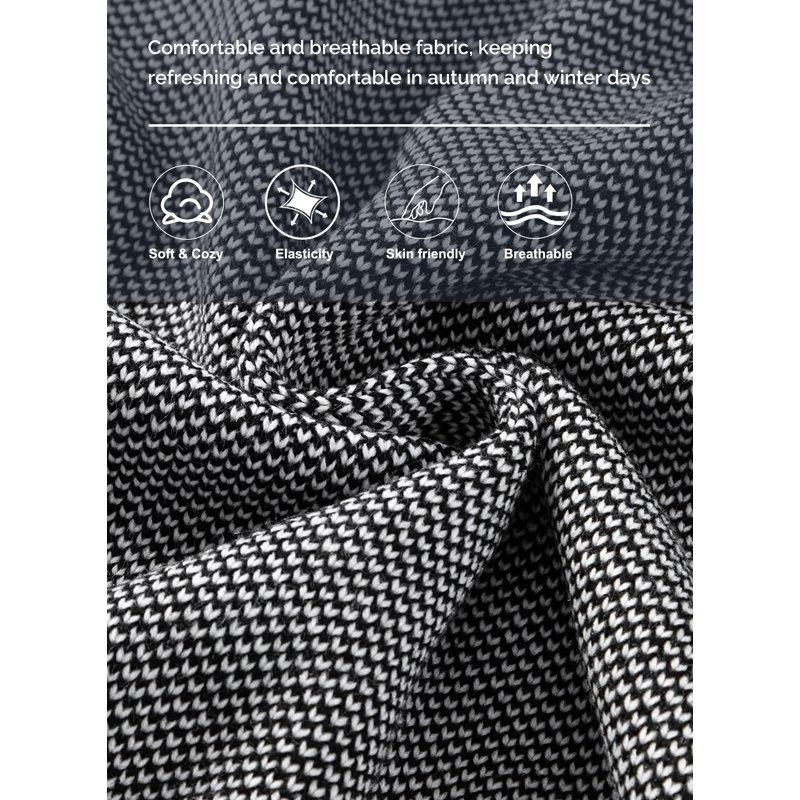 Eytino Hooded Cardigans For Women Long Sleeve Open Front Contrast Cardigan Sweaters Oversized Chunky Knit Hooded Sweaters Coat Apricot M